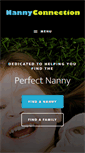 Mobile Screenshot of nannyconnection.com